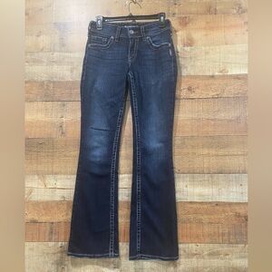 Silver Suki Surplus Bootcut Jeans Size 25